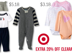 extra 20 off target clearance