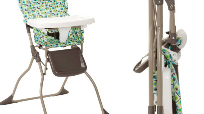 cosco folding high chair