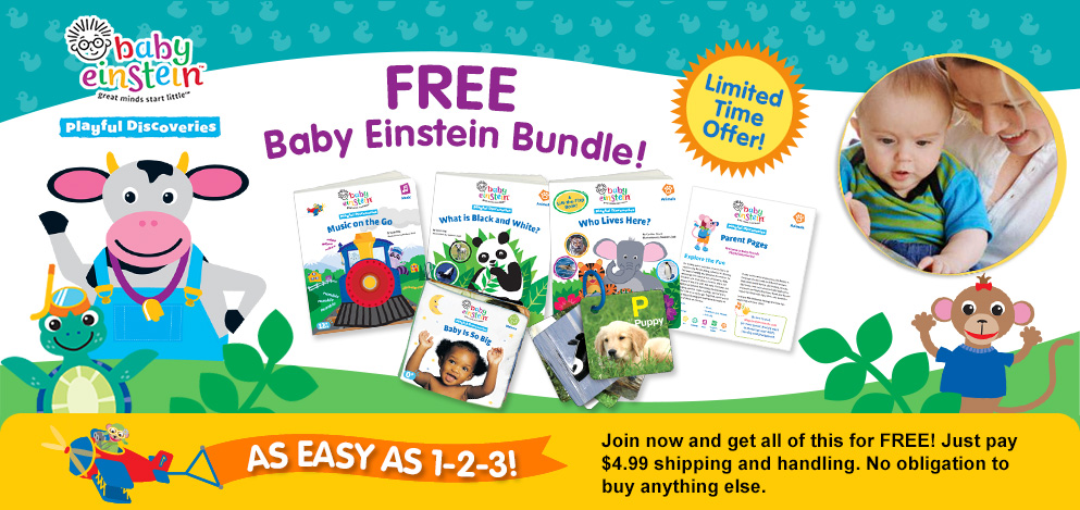 free baby einstein bundle gift