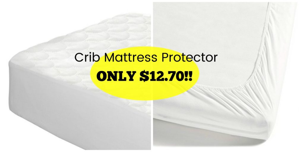 sale on crib mattress protector